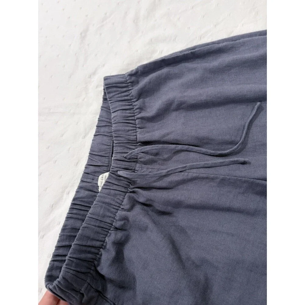 Aritzia The Group by Babaton Sontag Linen Pant Admiral Blue XS Women